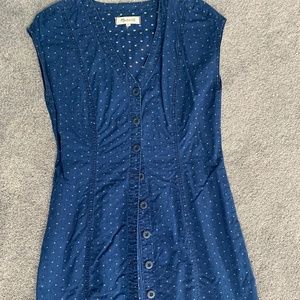 Madewell denim heart dress